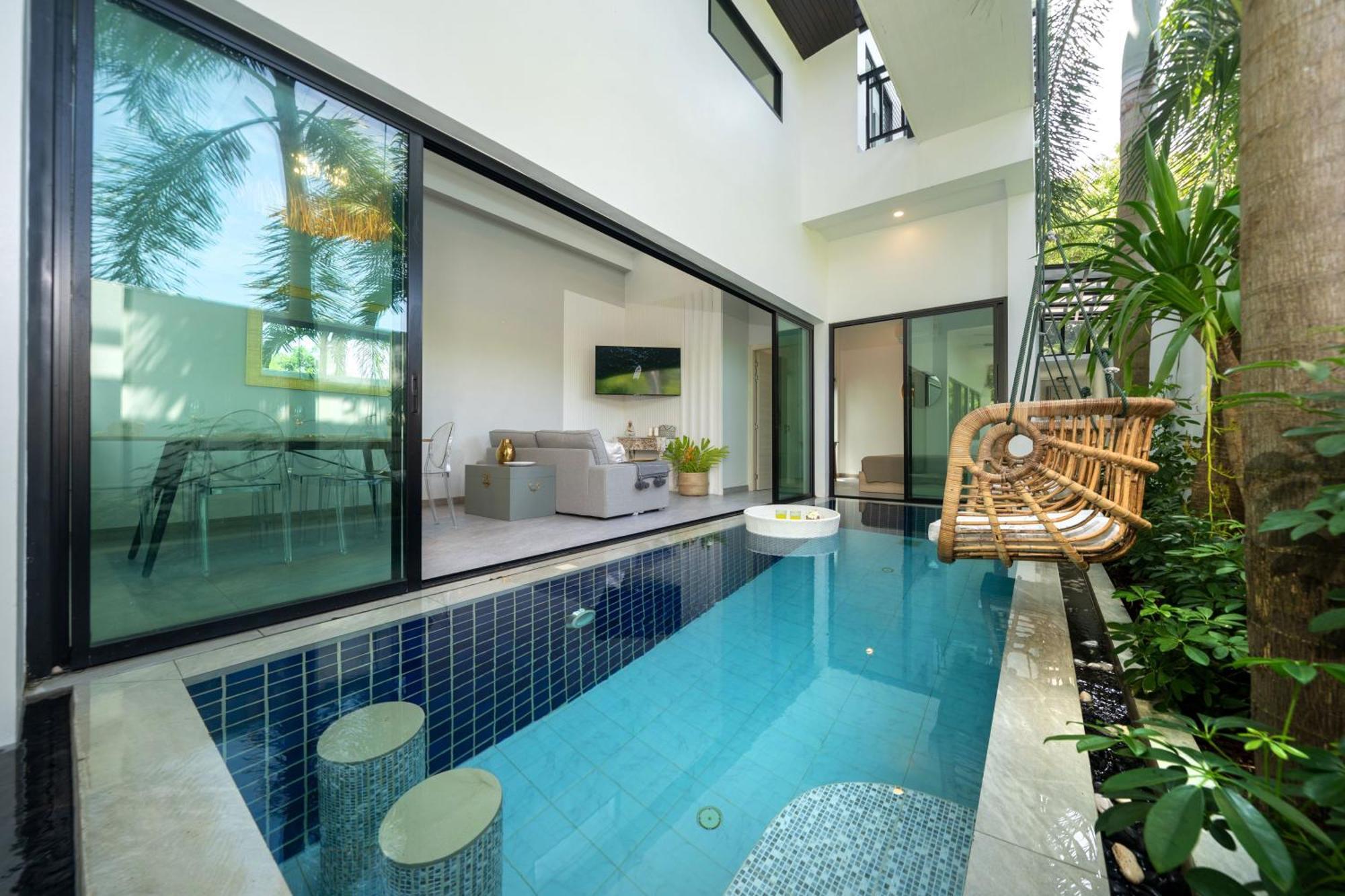 Tropical & Modern 4Br Pool Villa Serenity Rawai Ban Saiyuan Exterior foto