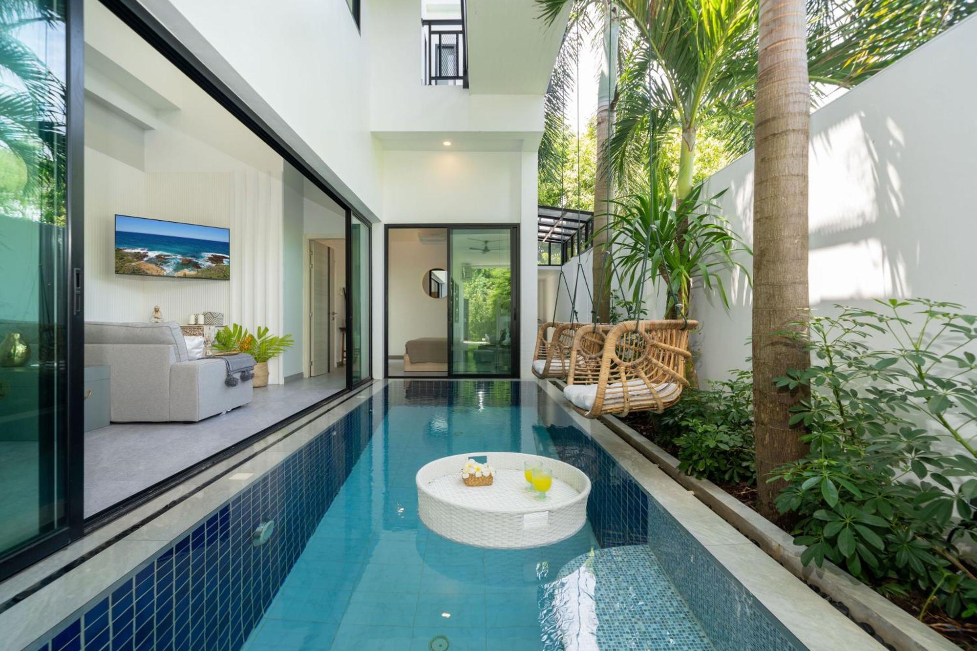 Tropical & Modern 4Br Pool Villa Serenity Rawai Ban Saiyuan Exterior foto